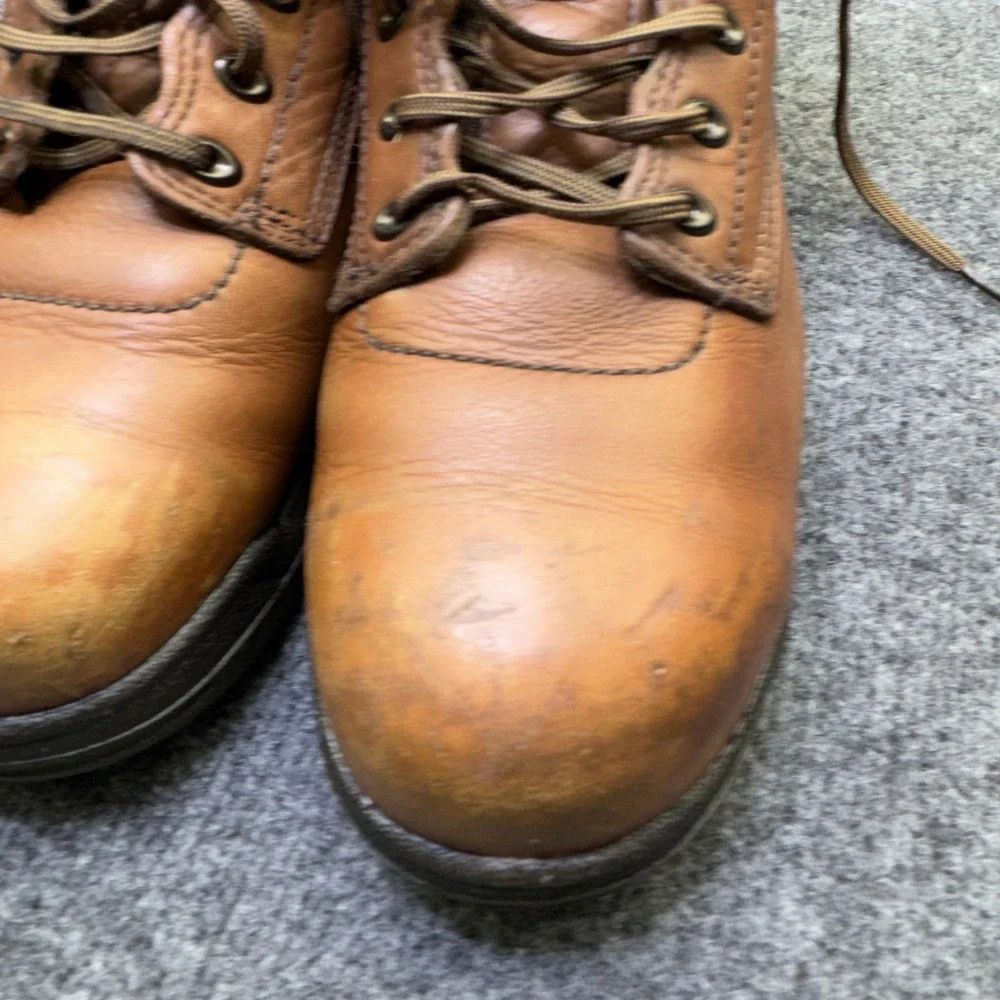 Timberland PRO Titan Mens 12W Brown Leather Safety Toe Work Boots Gorpcore Work